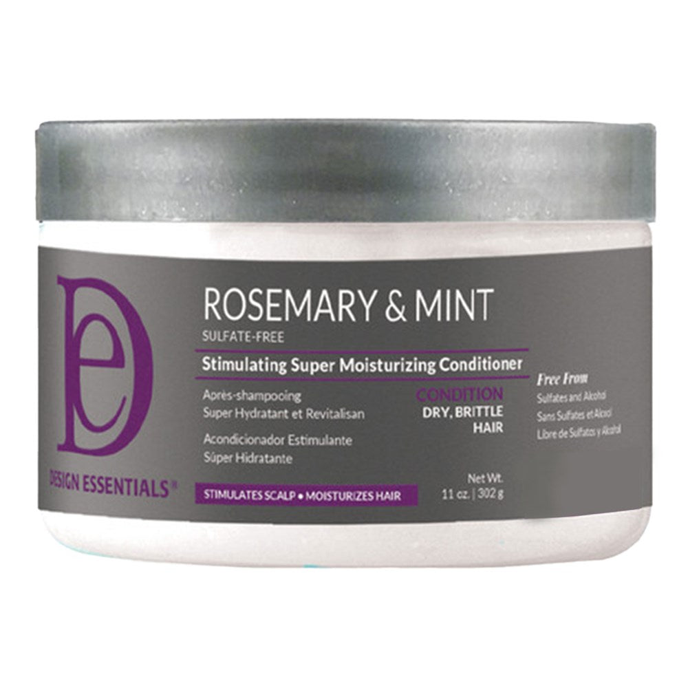 DESIGN ESSENTIALS Rosemary & Mint Stimulating Super Moisturizing Conditioner (11oz)