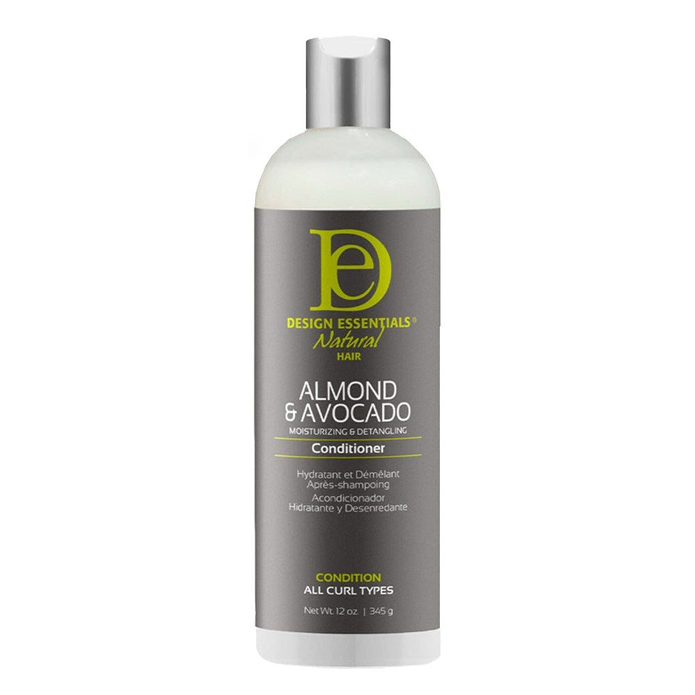 DESIGN ESSENTIALS Almond & Avocado Moisturizing & Detangling Conditioner (12oz)