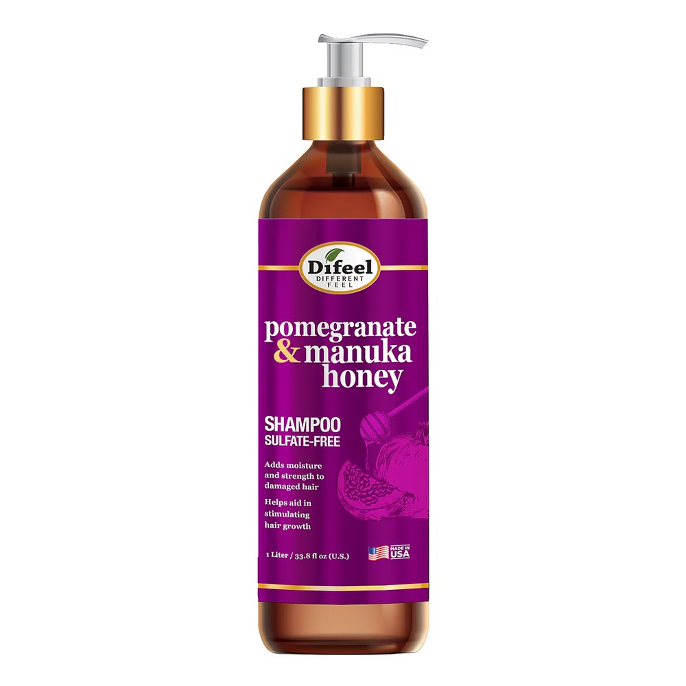 Difeel Pomegranate & Manuka Honey Sulfate Free Shampoo