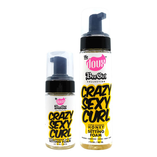 THE DOUX Bee Girl Crazy Sexy Curl Setting Foam (7oz)