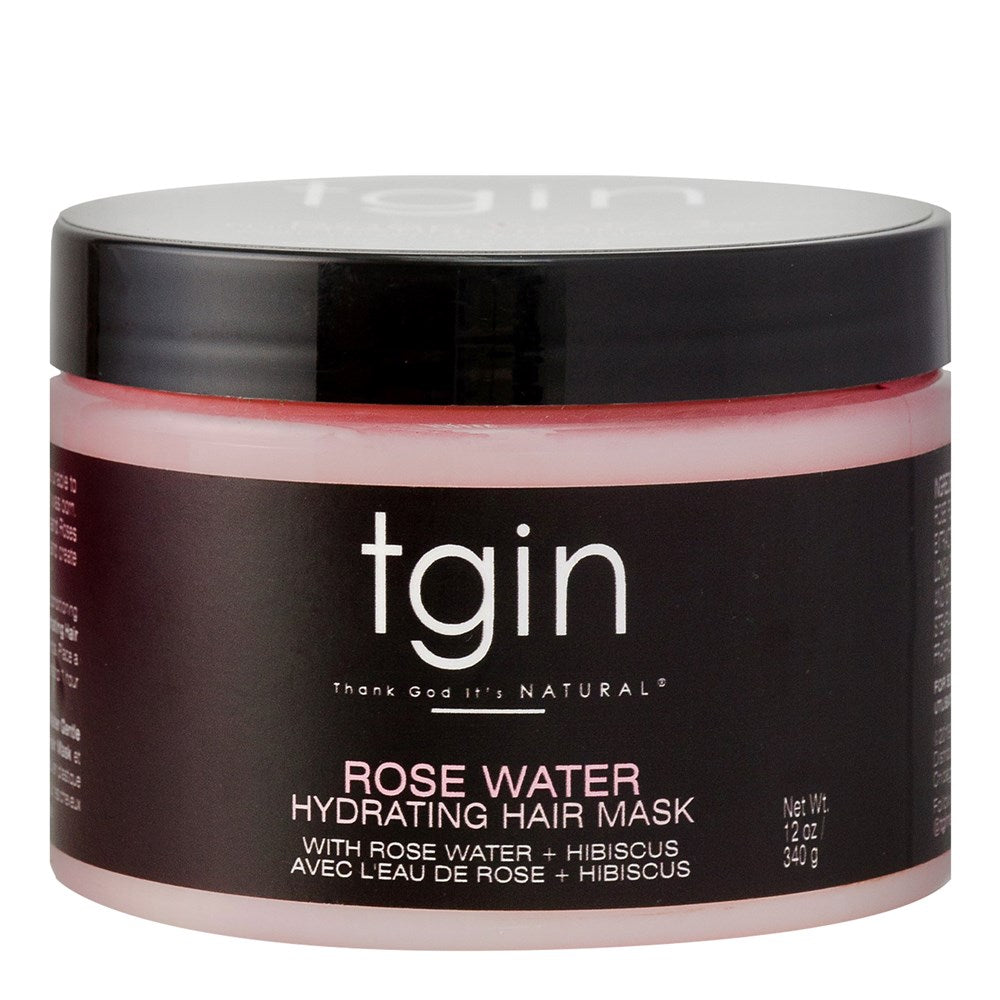 TGIN Rose Water Hydrating Hair Mask (12oz)